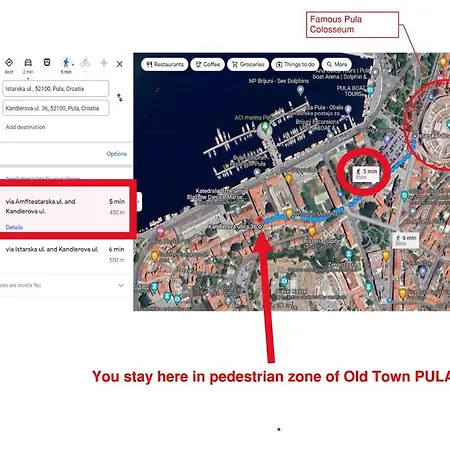 Apartment-old Town-dundo プーラ